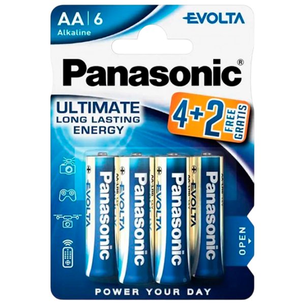 Батарейка Panasonic Evolta LR6 (6 шт.)  photo 1