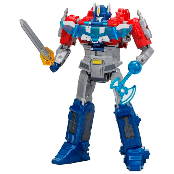 Figurină Hasbro Transformers Power Flip Optimus Prime 6+ / Multicolor photo 3