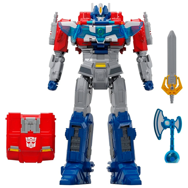 Figurină Hasbro Transformers Power Flip Optimus Prime 6+ / Multicolor photo 5