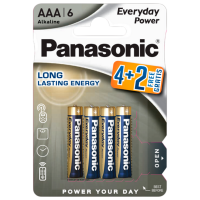 Батарейка Panasonic Everyday Power LR03 (6 шт.) 