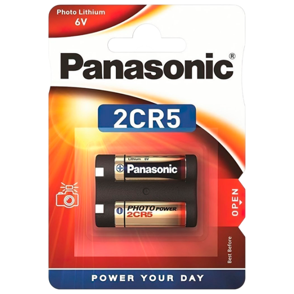 Батарейка Panasonic Lithium Power 2CR5 (1 шт.)  photo 1