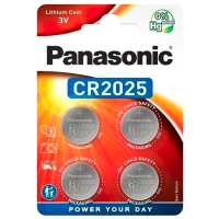 Батарейка Panasonic Lithium Power CR2025 (4 шт.) 