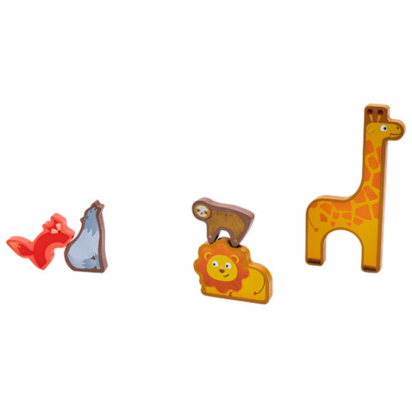 Puzzle Hape Regatul animalelor (E1656) Количество деталей: 16, Рекомендуемый возраст: 3+ photo 4