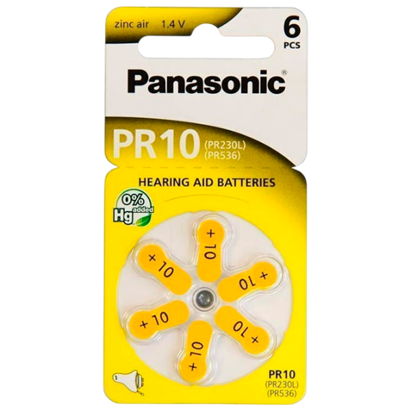 Батарейка Panasonic PR-230/6LB PR230 (6 шт.)  photo 1