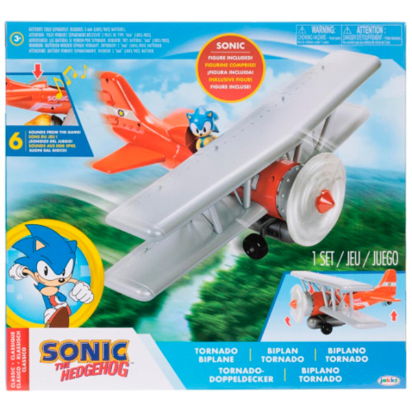 Avion Sonic the Hedgehog Tornado Biplane 423284
Gray
Red  photo 8