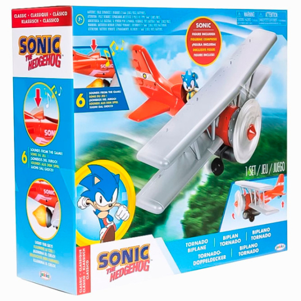 Avion Sonic the Hedgehog Tornado Biplane 423284
Gray
Red  photo 9