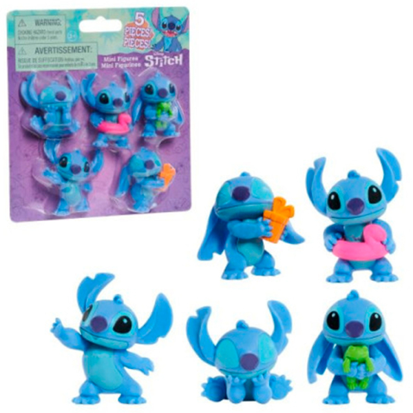 Фигурки Stitch Disney Mini Figures 5 3+ / Синий photo 2