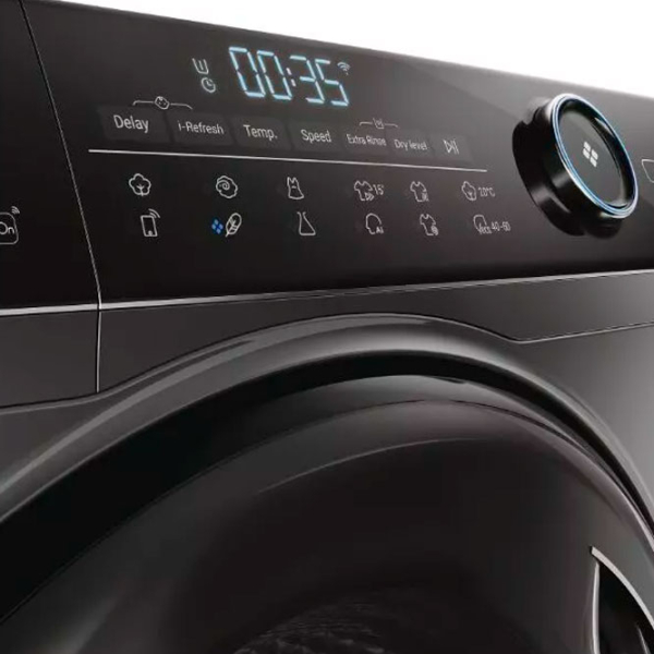 Mașină de spălat cu uscător Haier HWD80B14959S8U1S Graphite 8 kg, 1400 rpm, A photo 7
