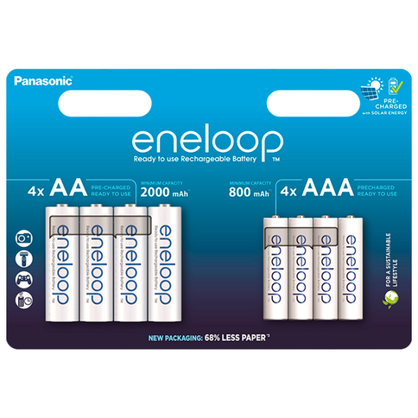 Аккумулятор Panasonic Eneloop (8 шт.)  photo 1