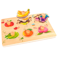 Puzzle Finger maze Фрукты (E1654) Количество деталей: , Рекомендуемый возраст: 2+