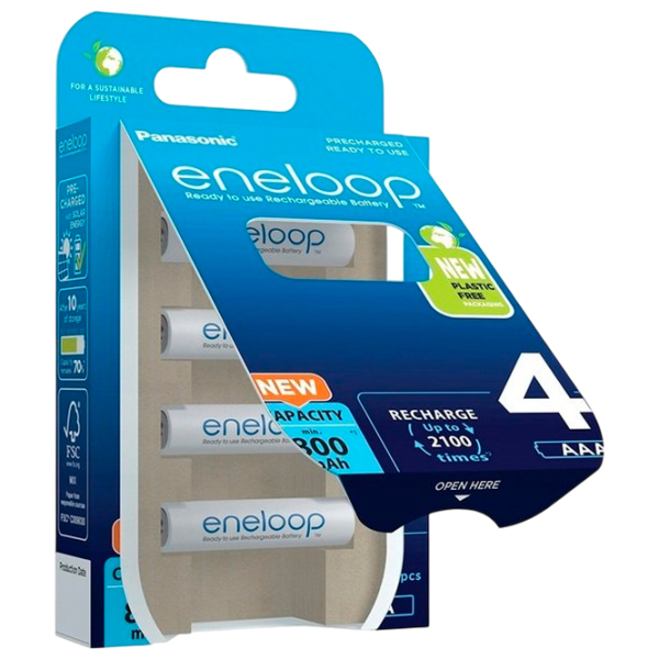 Аккумулятор Panasonic Eneloop (4 шт.)  photo 3