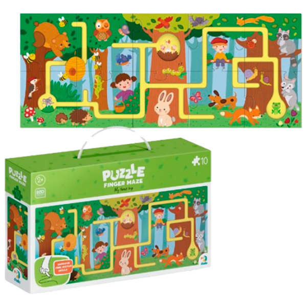Puzzle DoDo Моё путешествие (300585) Количество деталей: 10, Рекомендуемый возраст: 2+ photo 1