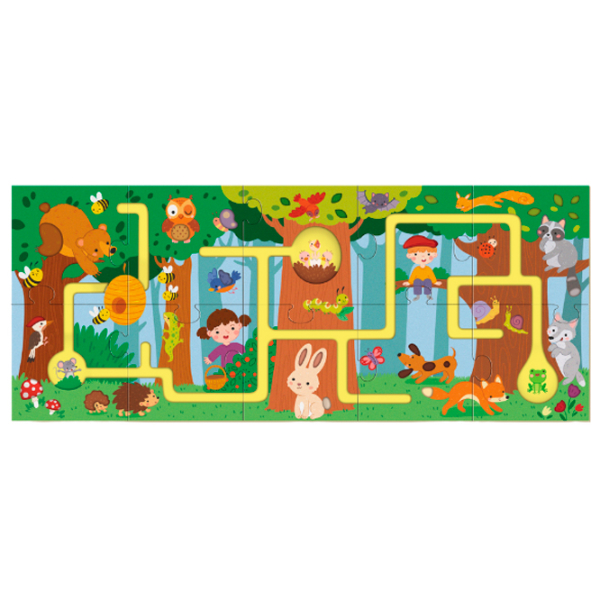 Puzzle DoDo Моё путешествие (300585) Количество деталей: 10, Рекомендуемый возраст: 2+ photo 2