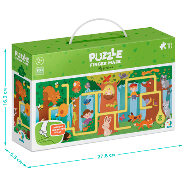 Puzzle DoDo Моё путешествие (300585) Количество деталей: 10, Рекомендуемый возраст: 2+ photo 5