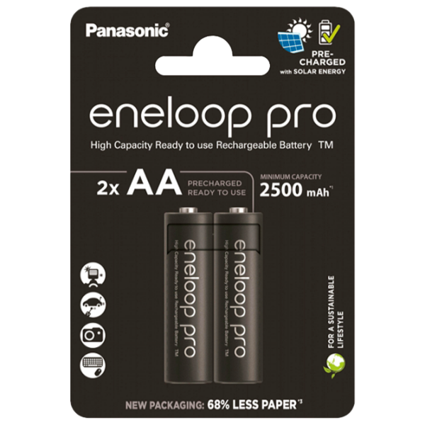Аккумулятор Panasonic Eneloop PRO (2 шт.)  photo 1