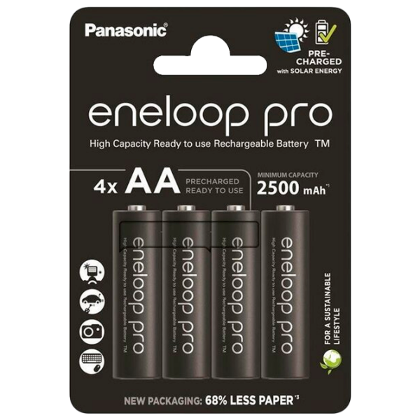 Аккумулятор Panasonic Eneloop PRO (4 шт.)  photo 1