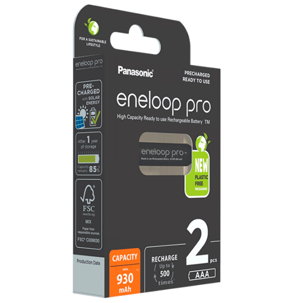 Acumulator Panasonic Eneloop PRO (2 buc.)  photo 1