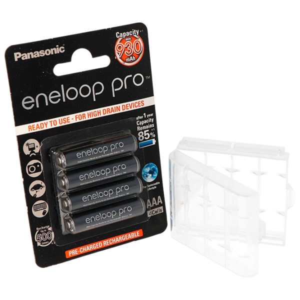 Аккумулятор Panasonic Eneloop PRO (4 шт.)  photo 1