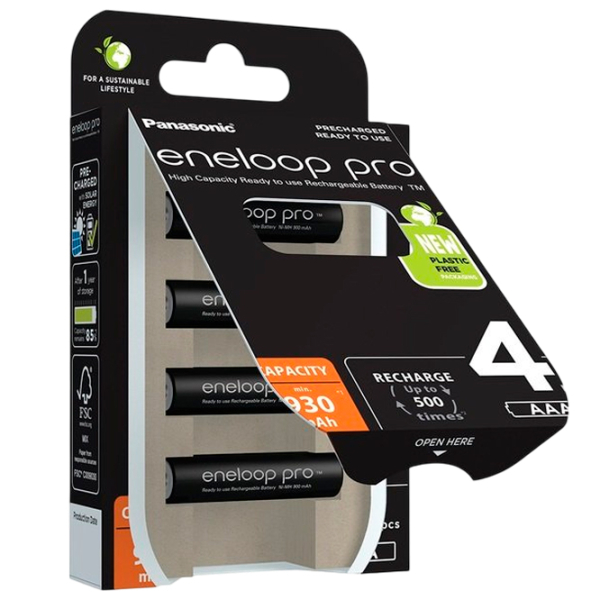 Аккумулятор Panasonic Eneloop PRO (4 шт.)  photo 3