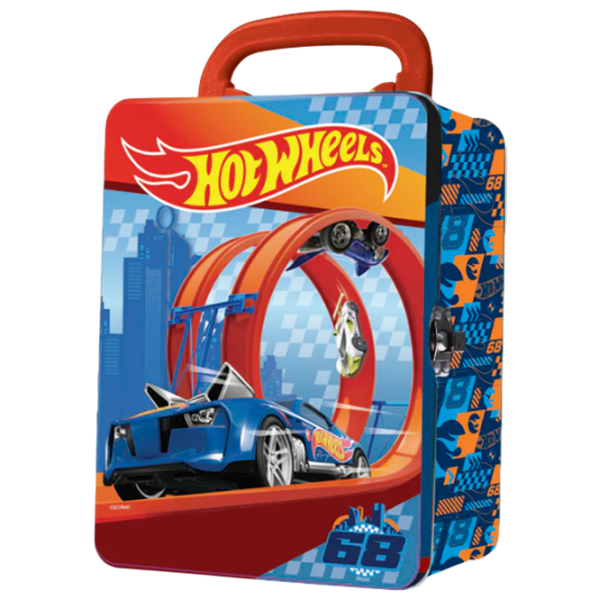 Container pentru mașini Mattel Hot Wheels HWCC2-23R
Red
Blue  photo 1