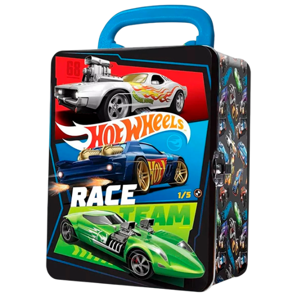 Container pentru mașini Mattel Hot Wheels HWCC2-23K
Green
Black  photo 1