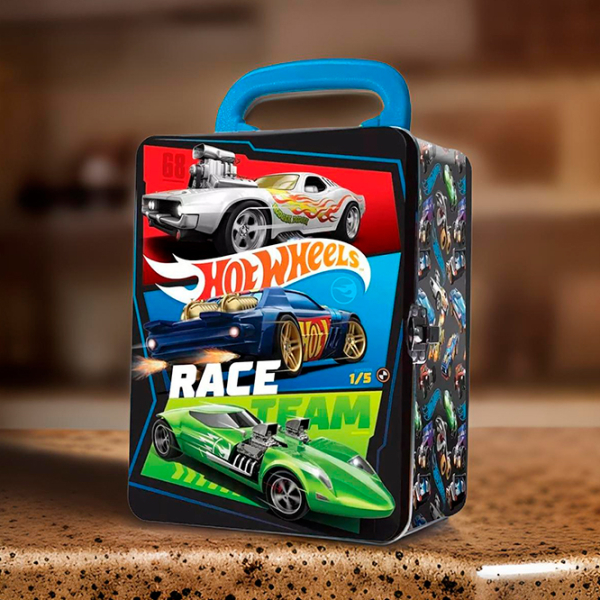 Container pentru mașini Mattel Hot Wheels HWCC2-23K
Green
Black  photo 7