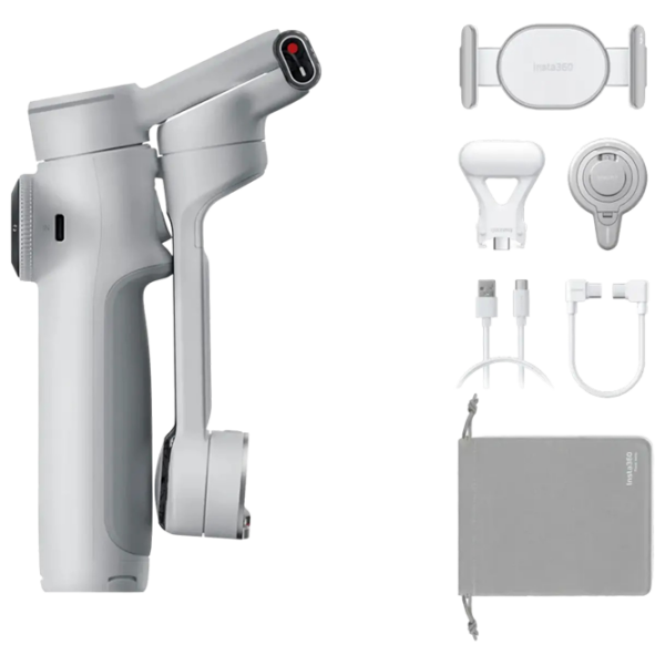 Стабилизатор Insta360 Flow 2 Pro Creator Kit Серый Bluetooth / Серый photo 7