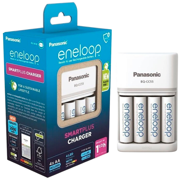 Încărcător pentru baterii Panasonic Smart-Quick (5 buc.)  photo 1