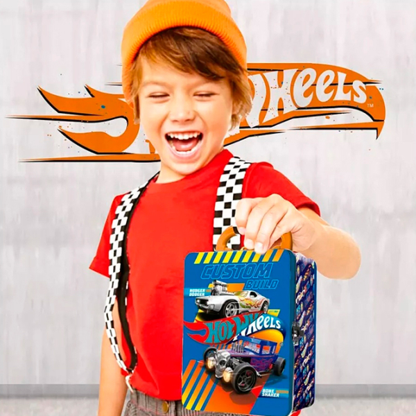 Container pentru mașini Mattel Hot Wheels HWCC2-23B
Gray
Blue  photo 3