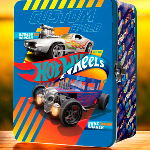 Container pentru mașini Mattel Hot Wheels HWCC2-23B
Gray
Blue  photo 5