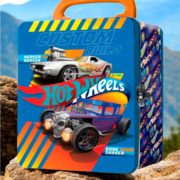Container pentru mașini Mattel Hot Wheels HWCC2-23B
Gray
Blue  photo 6
