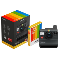 Cameră Foto Instant Polaroid Now Generation 3 + Color Film Bundle + Black , , f/11 - f/64