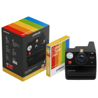 Cameră Foto Instant Polaroid Now+ Generation 3 + Color Film Bundle + Black , , f/11 - f/64