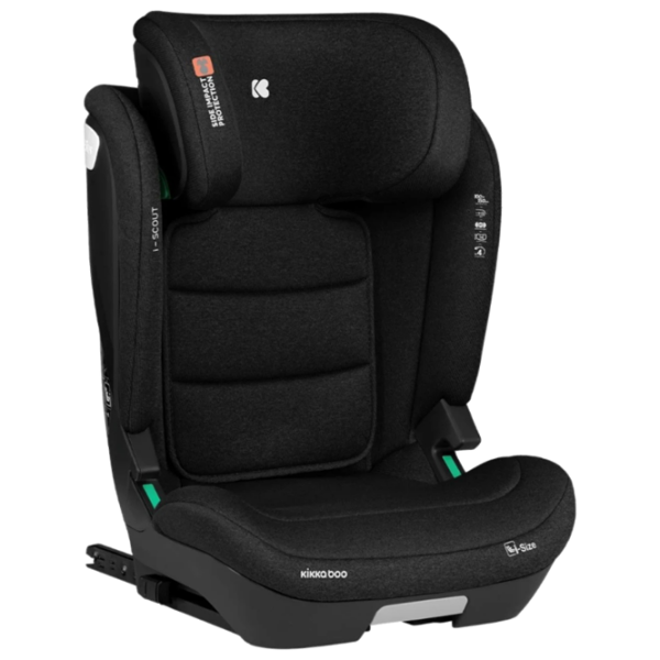 Scaun auto Kikka Boo i-Scout i-SIZE 41002150021 Black 3.5 ani - 12 ani, 36 kg photo 1