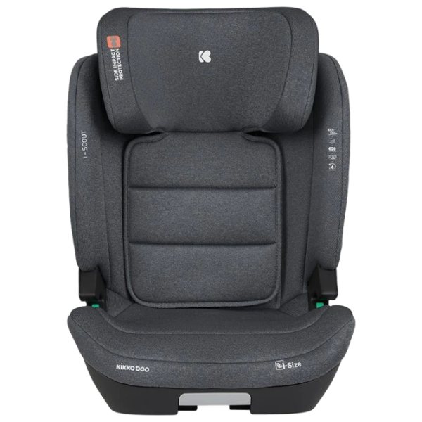 Scaun auto Kikka Boo i-Scout i-SIZE 41002150020 Dark Gray 3.5 ani - 12 ani, 36 kg photo 2