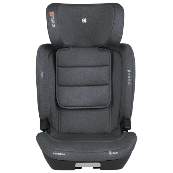 Scaun auto Kikka Boo i-Scout i-SIZE 41002150020 Dark Gray 3.5 ani - 12 ani, 36 kg photo 3