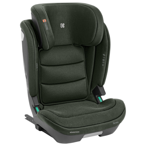 Scaun auto Kikka Boo i-Scout i-SIZE 41002150018 Green 3.5 ani - 12 ani, 36 kg photo 1