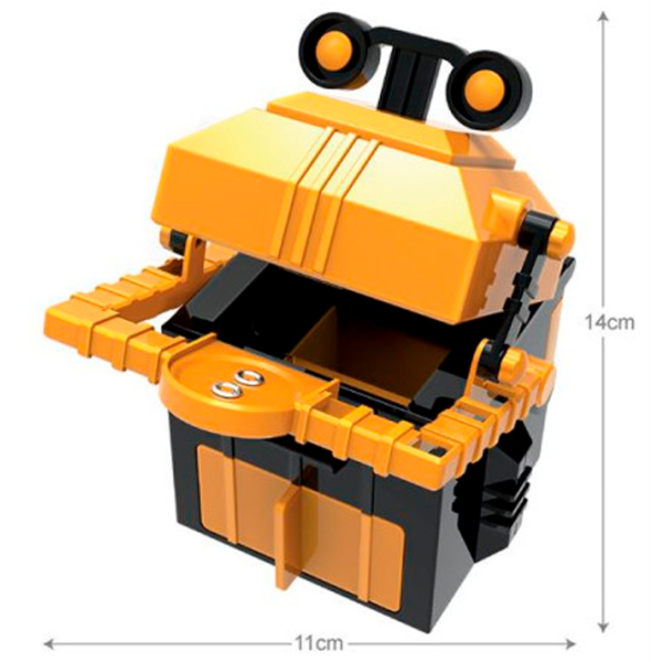 Jucărie interactivă 4M Robots KidzRobotix 00-03422 Multicolor Pentru băieți, 8+ photo 4