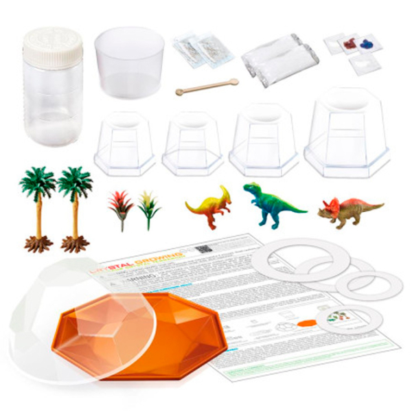 Интерактивная игрушка 4M Terrarium Dino Crystal Terrarium 00-03926 Разноцветный Для детей, 10+ photo 2