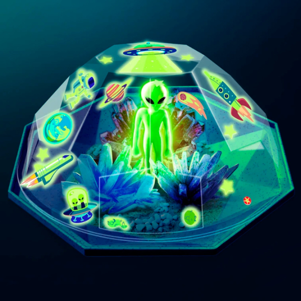 Jucărie interactivă 4M Terrarium Outer Space Crystal 00-03932 Multicolor Pentru copii, 10+ photo 3