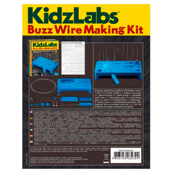 Интерактивная игрушка 4M KidzLabs Wire Making Kit 00-03232 Синий Для детей, 8+ photo 2