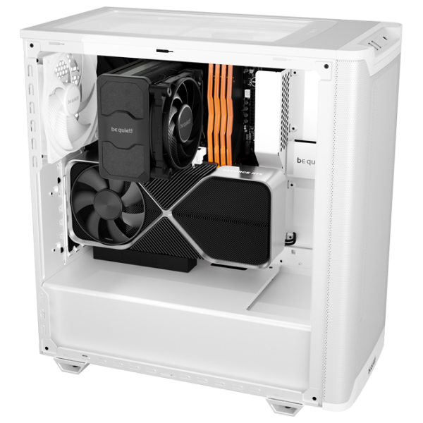 Carcasă Be quiet! Pure Base 501 Airflow Tempered Glass White micro ATX photo 2