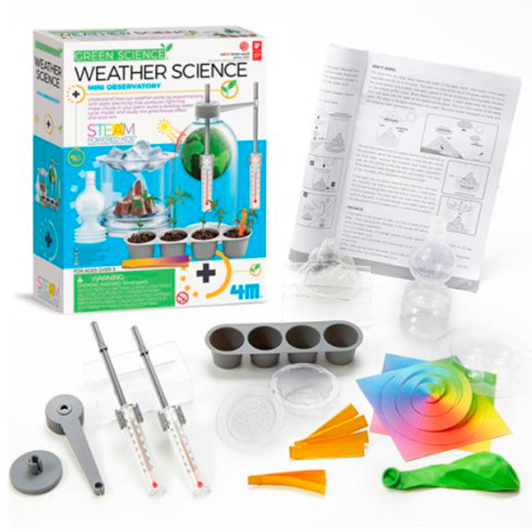 Интерактивная игрушка 4M My first experiments Green Weather Science 00-03402 Разноцветный Для детей, 8+ photo 2