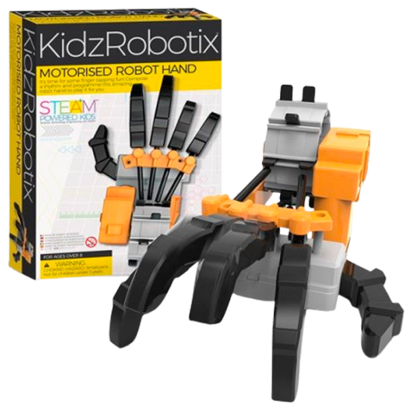 Интерактивная игрушка 4M Роботы Motorised Robot Hand 00-03407 Разноцветный Для детей, 8+ photo 2