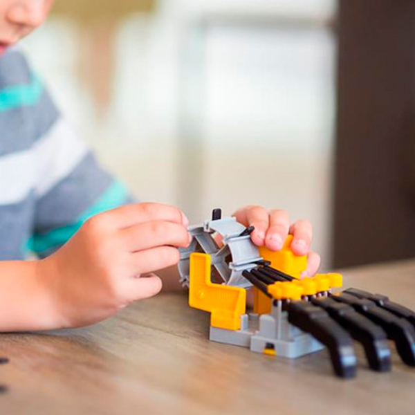 Интерактивная игрушка 4M Роботы Motorised Robot Hand 00-03407 Разноцветный Для детей, 8+ photo 6