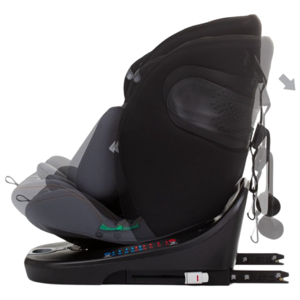Scaun auto Chipolino Motion 360 I-size STKMOT02401OB Black 0 luni - 12 ani, 36 kg photo 5