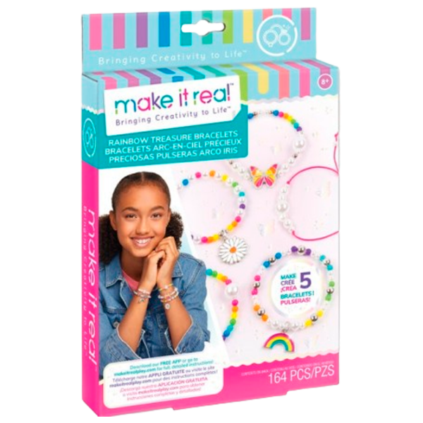 Креативный набор Make It Real Beauty and style Rainbow Treasure DIY 00711698 Разноцветный Для девочек, 3+ photo 1