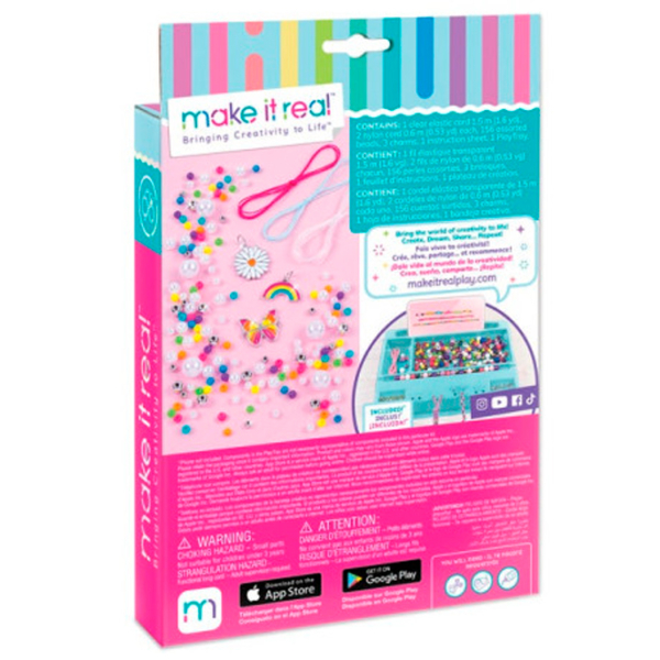 Креативный набор Make It Real Beauty and style Rainbow Treasure DIY 00711698 Разноцветный Для девочек, 3+ photo 2
