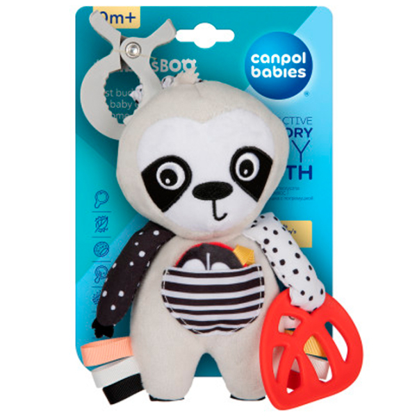 Интерактивная игрушка Canpol Cute Animals BabiesBoo 5901691871618 Разноцветный Для детей, 1+ photo 7