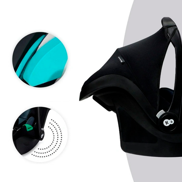 Scaun auto KinderKraft Mink Pro i-Size 5902533924653 Black 0 luni - 1 an, 13 kg photo 3